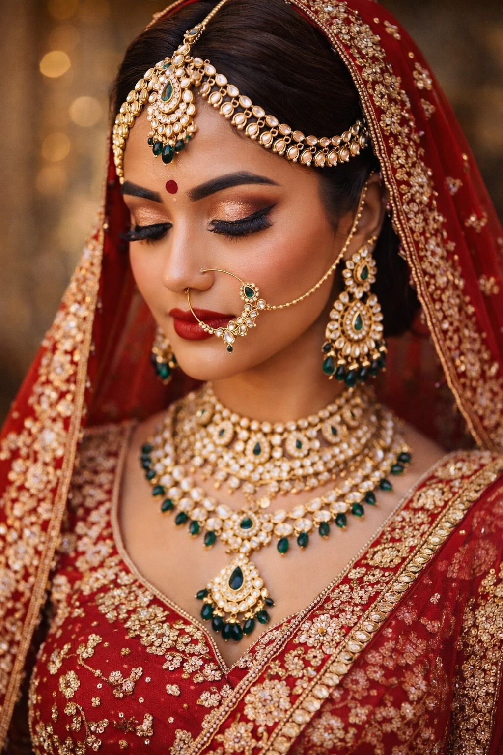 Bridal makeup service